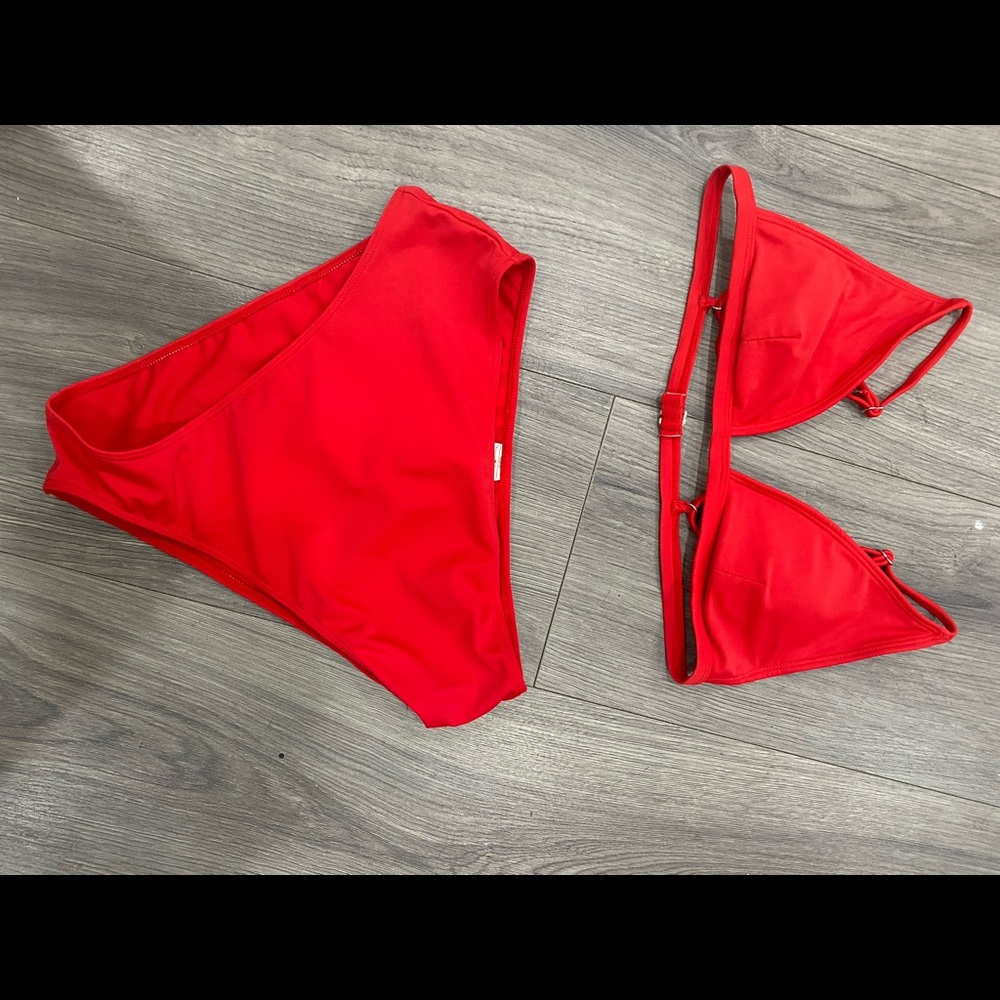 Red bikini